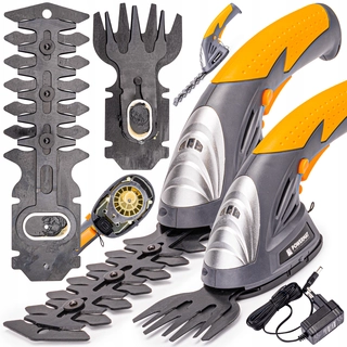 Záhradné nožnice - Akumulátorové elektrické nožnice Powermat 12 cm 7,2 V