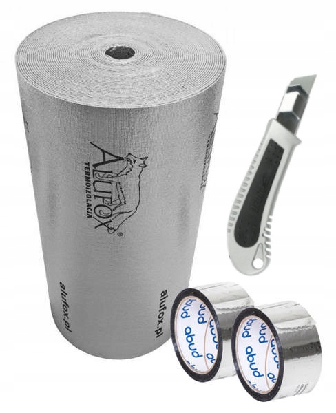 Termoizolačná fólia Alufox 45 x 1,2 x 5 mm