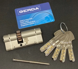 Zámok na dvere -  I anti -i Vložte Gerda Pro System X 40/55 Gear