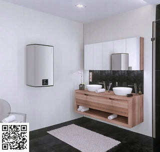 Bojler, ohrievač vody - ATLANTIK CUBE 150L Wi-Fi biely Ohrievač Kotol