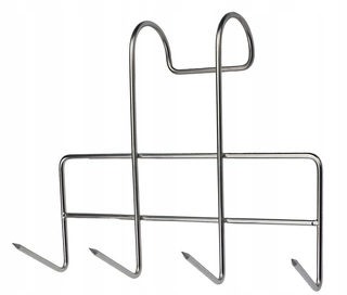 Udiareň -  B-304 veľký dymový háčik pre slaninu slaninu inox