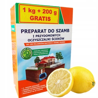 Prostriedok do žumpy, septiku - Prípravok na septiky, Bros granule, 1 l 1 kg