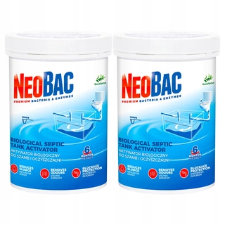 Prostriedok do žumpy, septiku - NeoBac prášok do septikov 0,6 l 0,6 kg