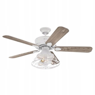 Ventilátor - Barnett biela, elegantný ventilátor s diaľkovým ovládaním