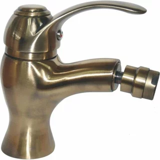 Bidetová batéria - Retro bidet batérie. Antique mosadz so zátkou