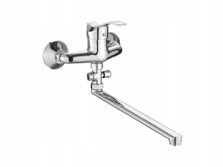 Vaňová batéria - Wall mixer Single chróm