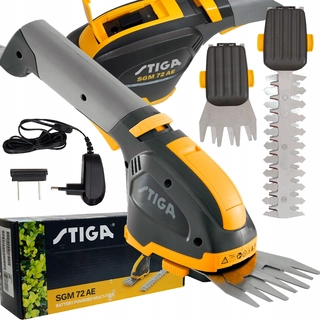 Záhradné nožnice - Stiga akumulátorové elektrické nožnice 18 cm 7,2 V