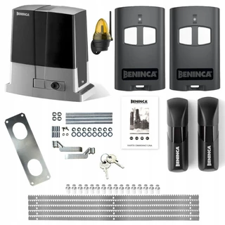 Beninca Bull 8 Posuvná brána sada + lampa!