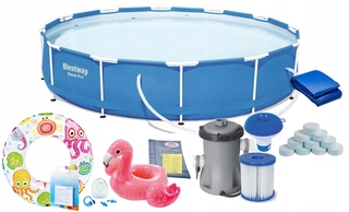 Bazén -  Bestey 56681 13W1 366x76cm Nový bazén