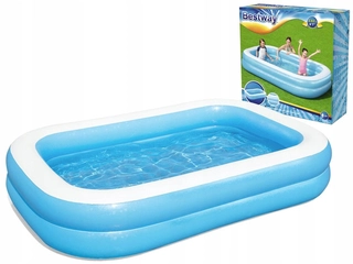 Bazén -  Bestway veľký nafukovací bazén pre deti 262x175cm