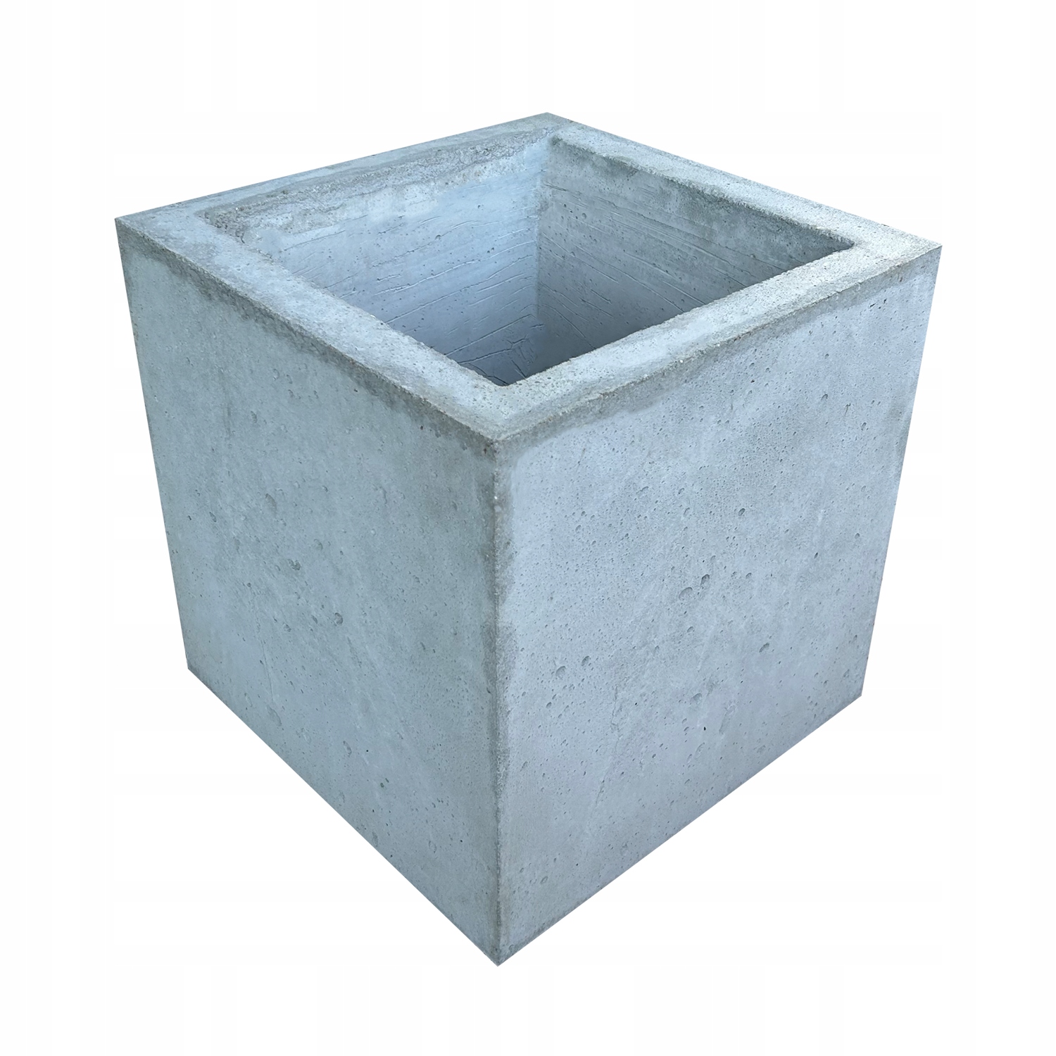 Betónový kvetináč 40 × 40 × 40 kvetináč Z ARCHITEKTÚRNEHO BETÓNU