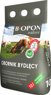 Záhradné hnojivo - Granulovaný maštaľný hnoj Biopon 1249 7 kg 10 l