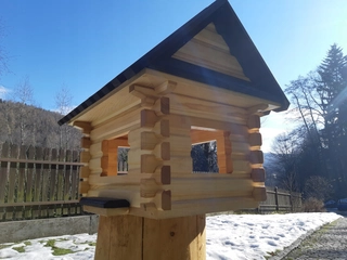 KRMÍTKO PRE VTÁKY, KRMÍTKO HIGHLANDER, ZRUB, VTÁČIK