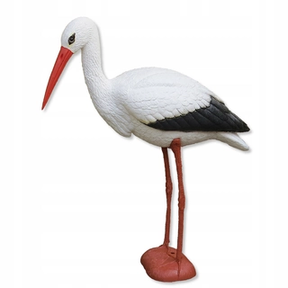 Záhradná figúrka bociana 80 cm - vodná záhrada