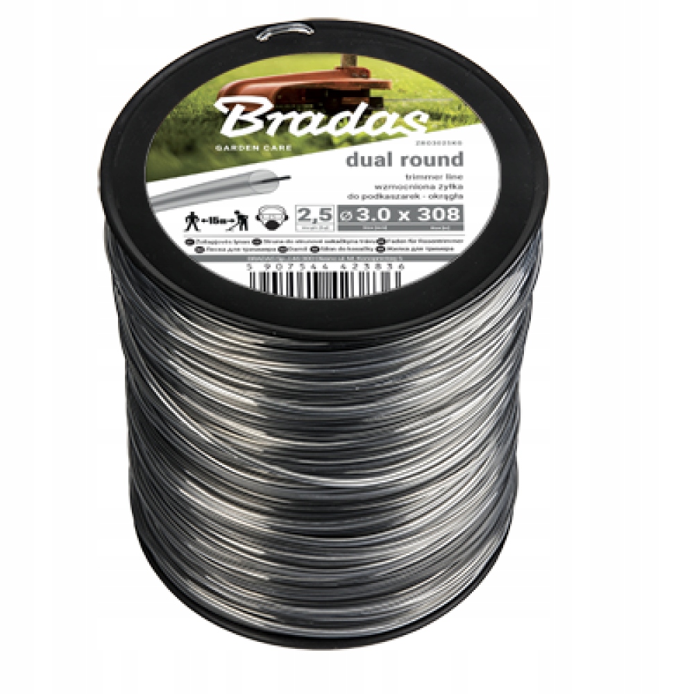Rezacia struna Bradas White Line ZRO3025KG 3 mm 308 m