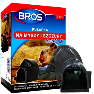 Bros monster super silné potkany pasce myši