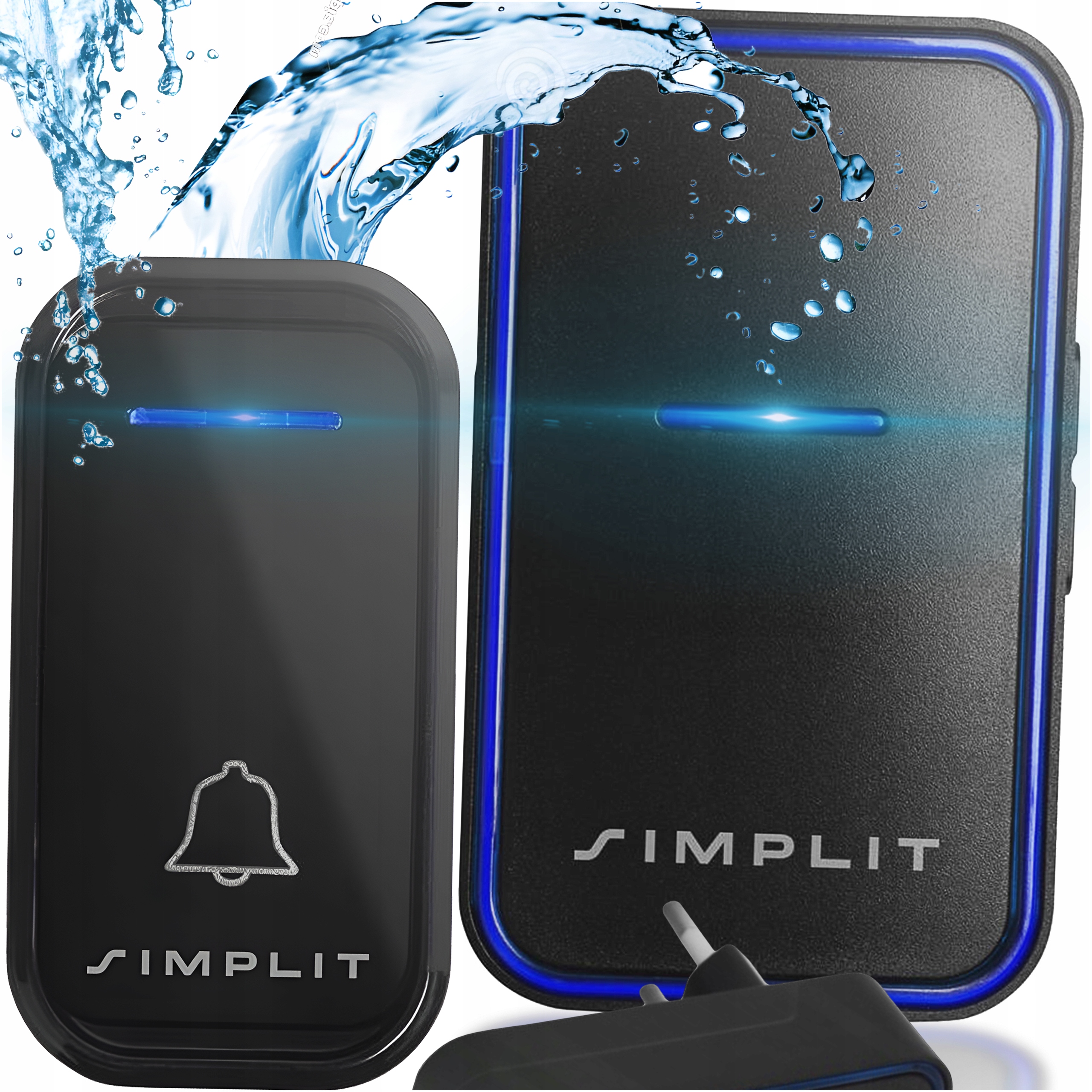 Bezdrôtový zvonček Simple A6 280 m 110 dB