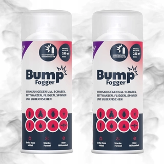 Repelent proti hmyzu - Dymovnica proti švábom, kliešťom, komárom, moliam, mravcom, muchám, osám, pavúkom, blchám, rybičkám Bump 1 kg 800 ml