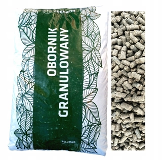 Záhradné hnojivo - Organické hnojivo, prírodné granule 25 kg 40 l