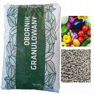 Záhradné hnojivo - Organické hnojivo, prírodný hnoj Gardenguru 25 kg 40 l