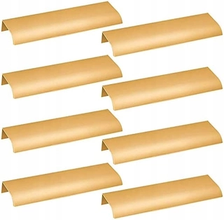Kľučka dverí - Zadná montáž Finger Pull, Concealed Tab ťahá za