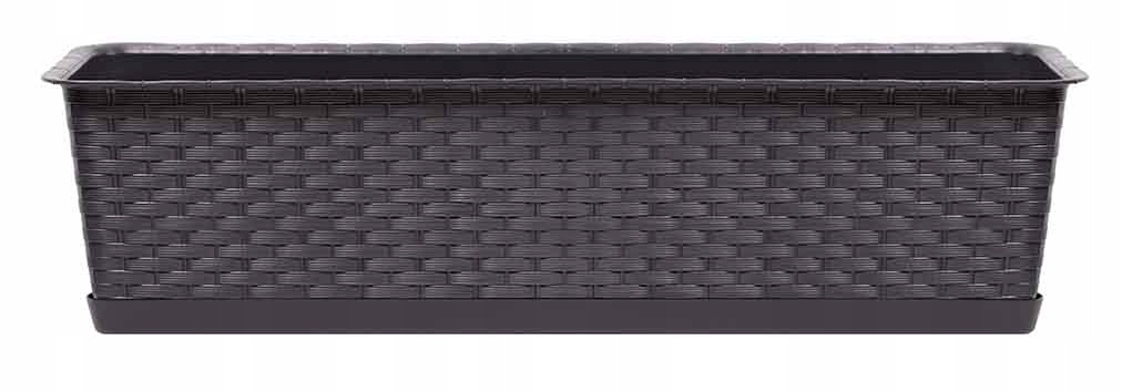 Prosperplast kvetináč 68,5 cm x 17,3 x 15 cm plastový odtieň hnedej a béžovej