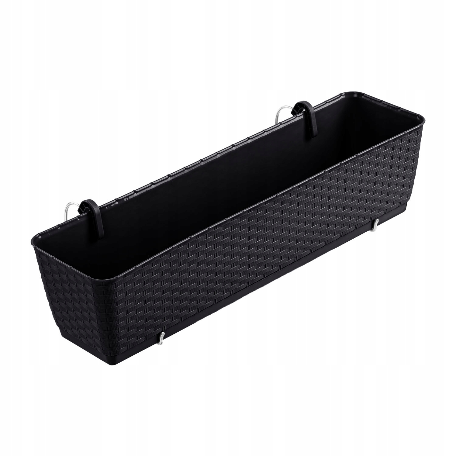 Prosperplast kvetináč 59 cm x 15,4 x 14,2 cm plastový antracit