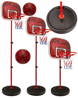 Basketbalové príslušenstvo pre deti - Súprava detského basketbalového koša so štítom na loptu