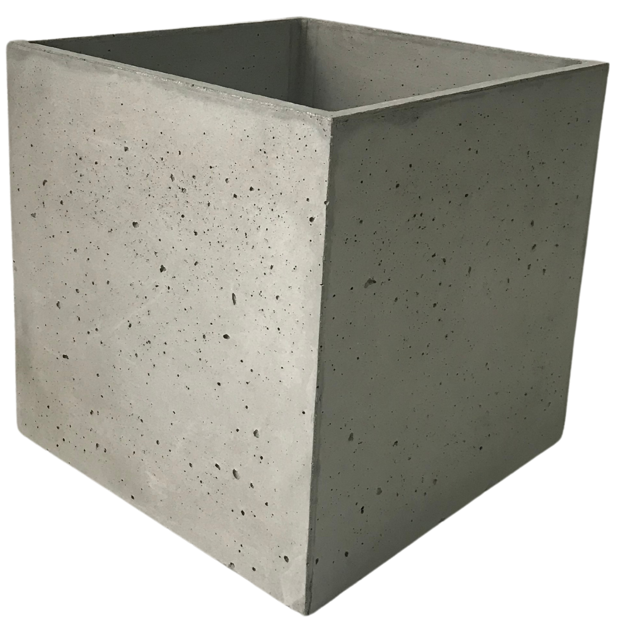 Mrazuvzdorný architektonický betónový kvetináč 70 kg – 40 × 40 × 40 – Abiko