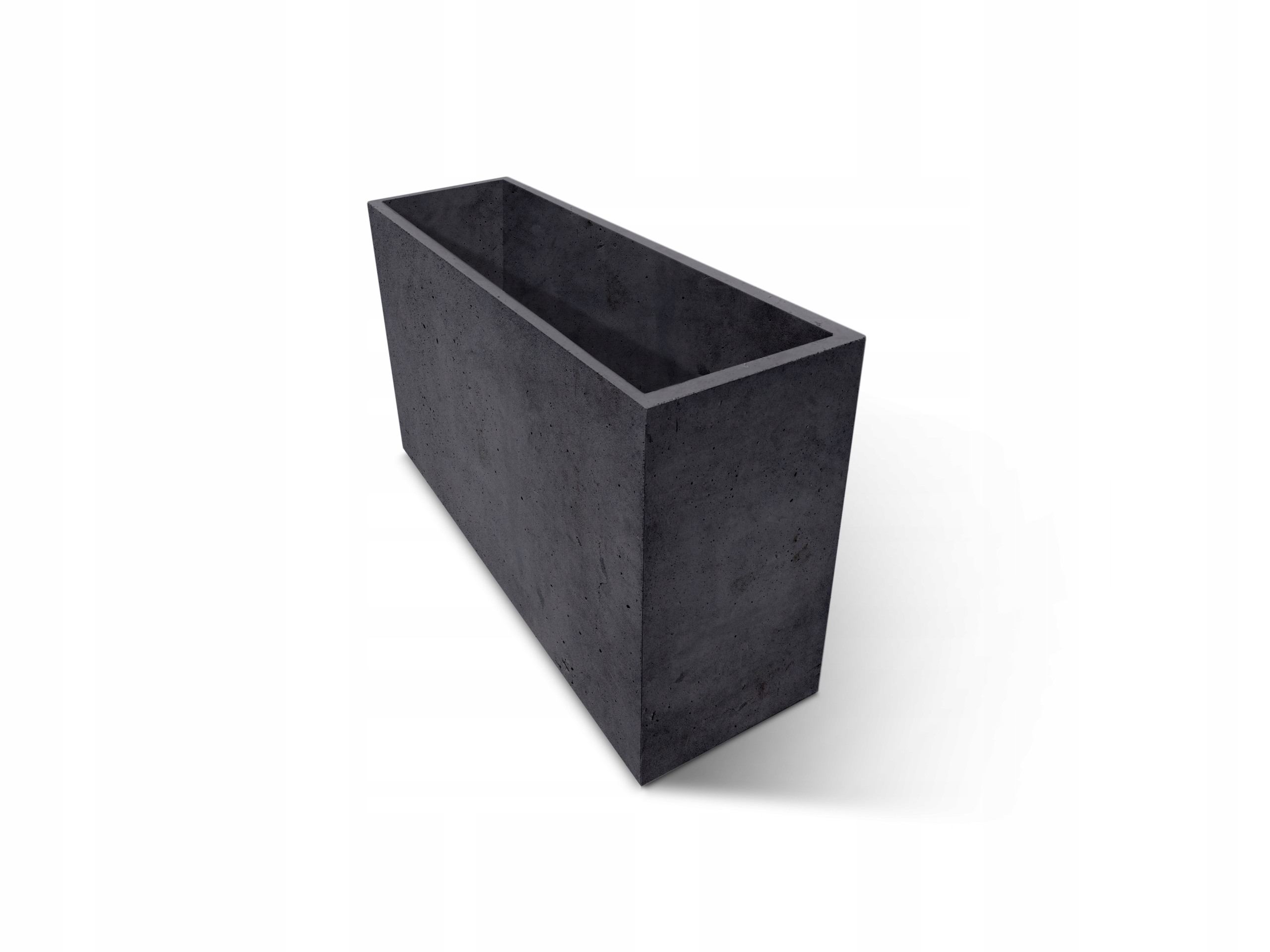 Betónový kvetináč 120 × 40 × 70v z architektonického betónu