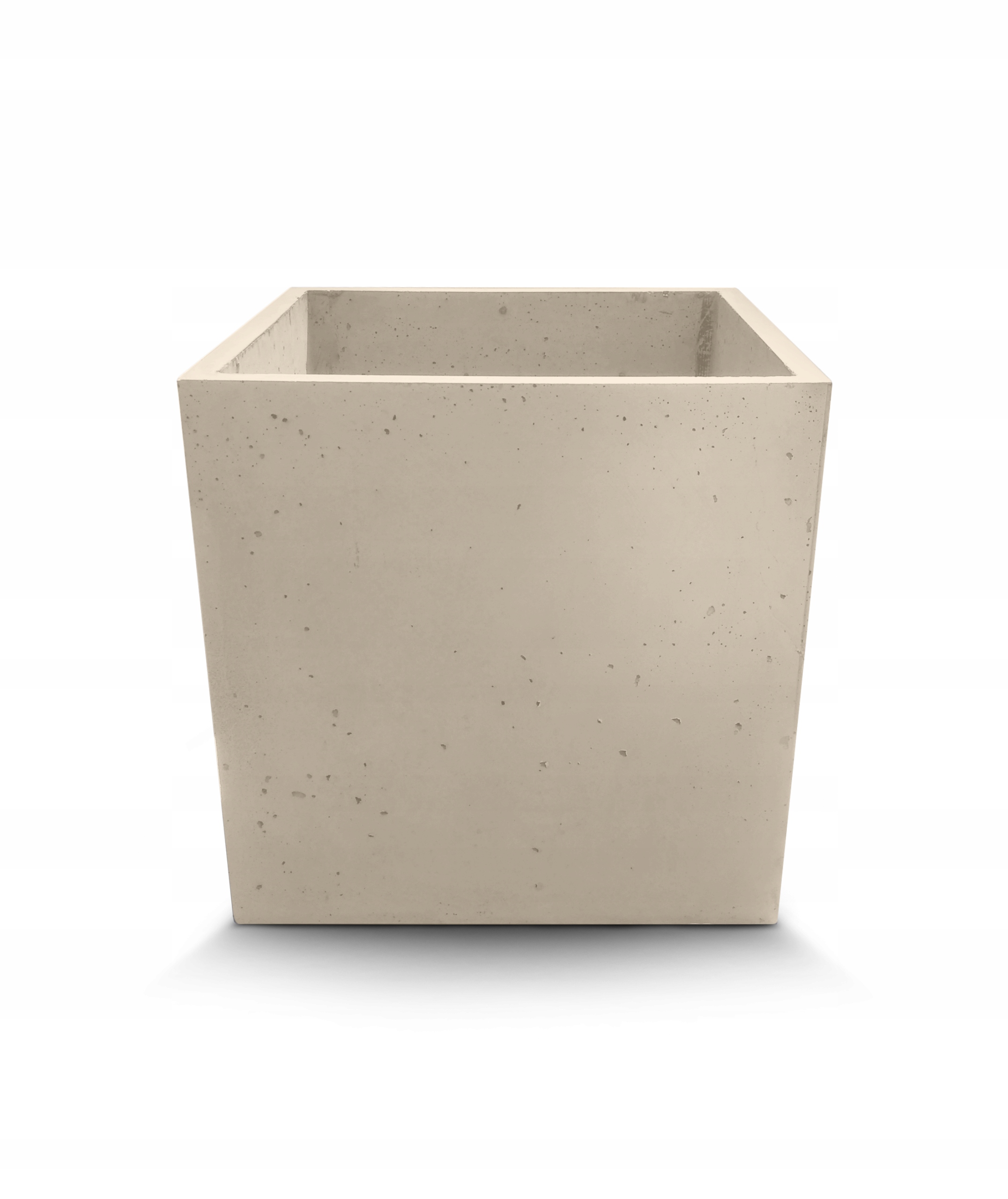 Betónový kvetináč 40 × 40 × 40v z architektonického betónu