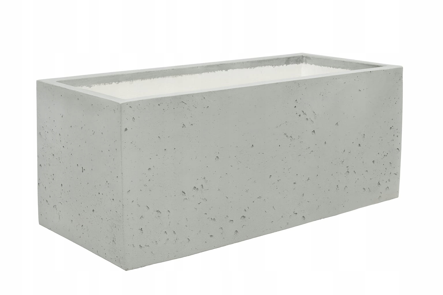 Betónový záhradný kvetináč 100 × 40 × 40 cm