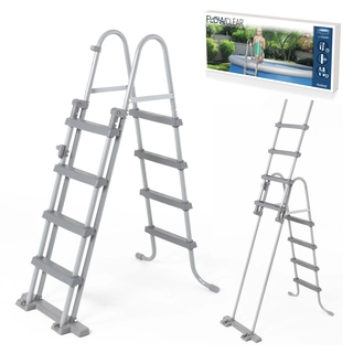 Rebrík na bazén - Bestway 58331 bazénový rebrík 4 stupne 122 cm