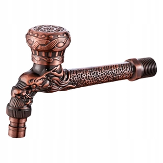 Kľučky na dvere - Zinok Kuchyňa Bibcock, Red Brown,