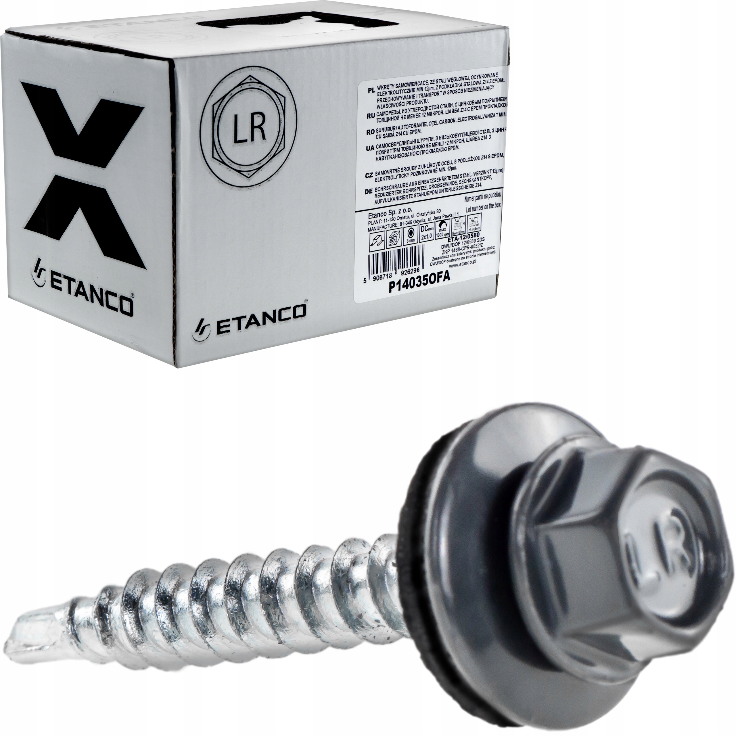 Etanco skrutky do dreva 4,8 x 35 mm 250 ks.