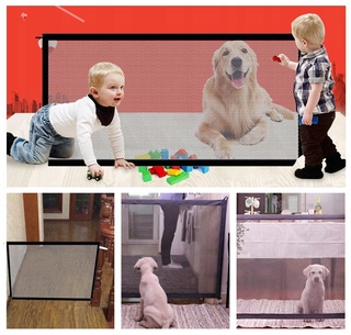 Zábrana na schody -  Chránič mačky pre mačacieho psa, roz110cmx72cm