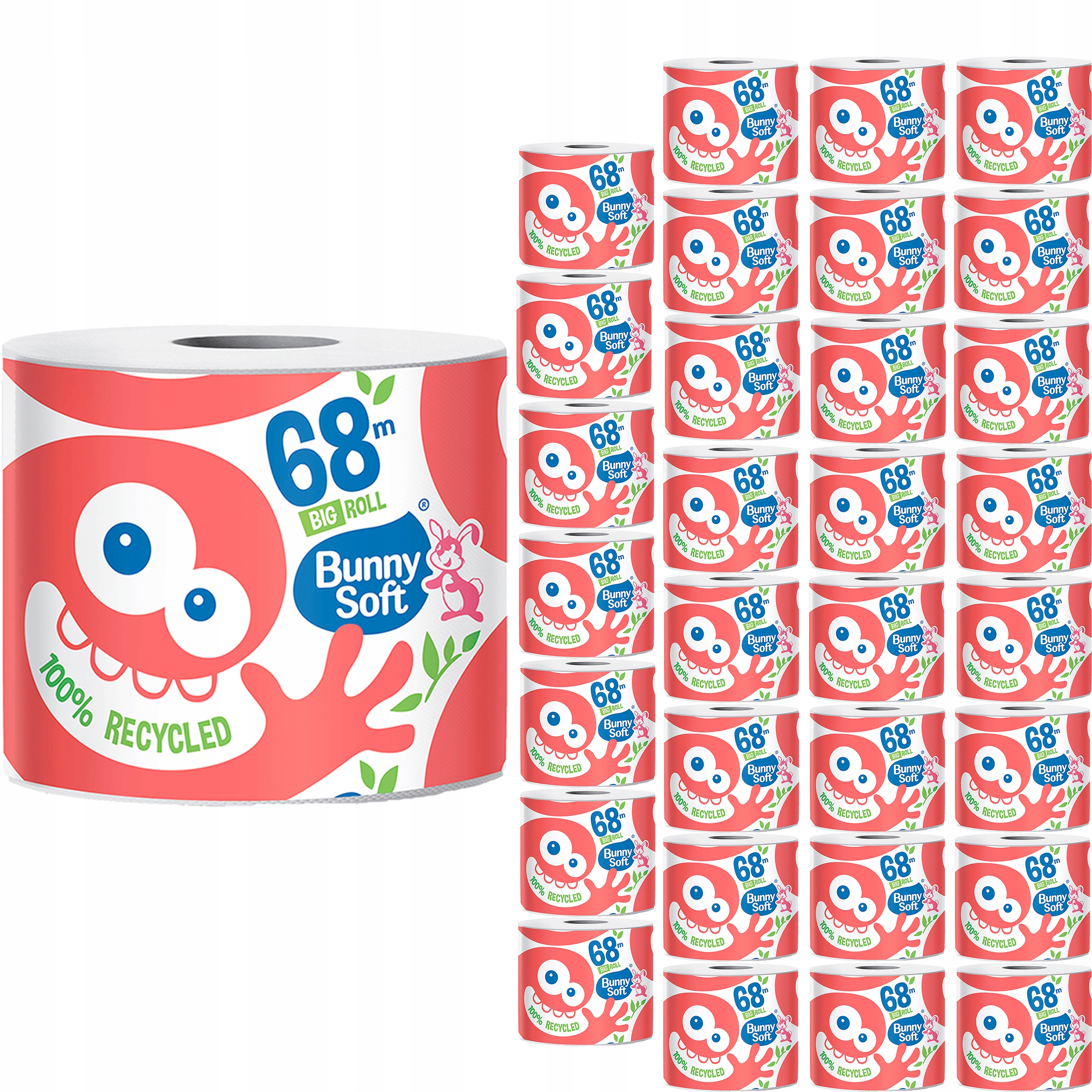 Bunny Soft toaletný papier neparfumovaný 32 ks.