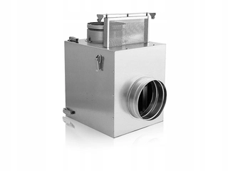 Ventilátor ku krbu, kachliam - Bypass s filtrom pre napájanie prístrojov AN3 150mm