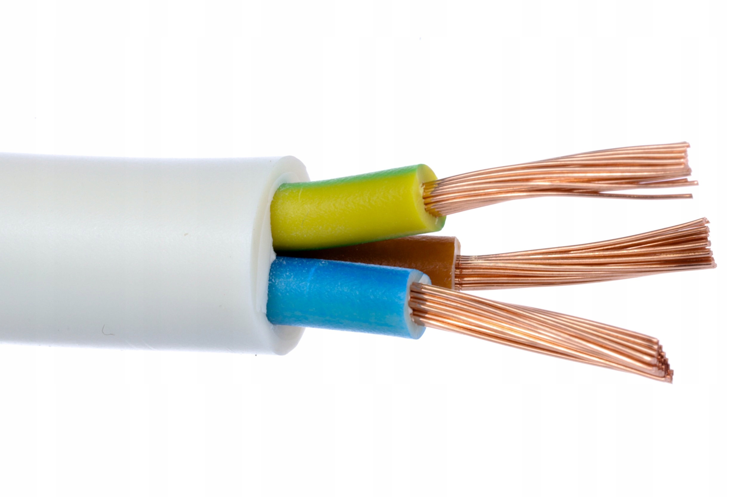 Elektrický kábel okrúhly, flexibilný (lano), inštalácia OMY Digma 3 x 1.0