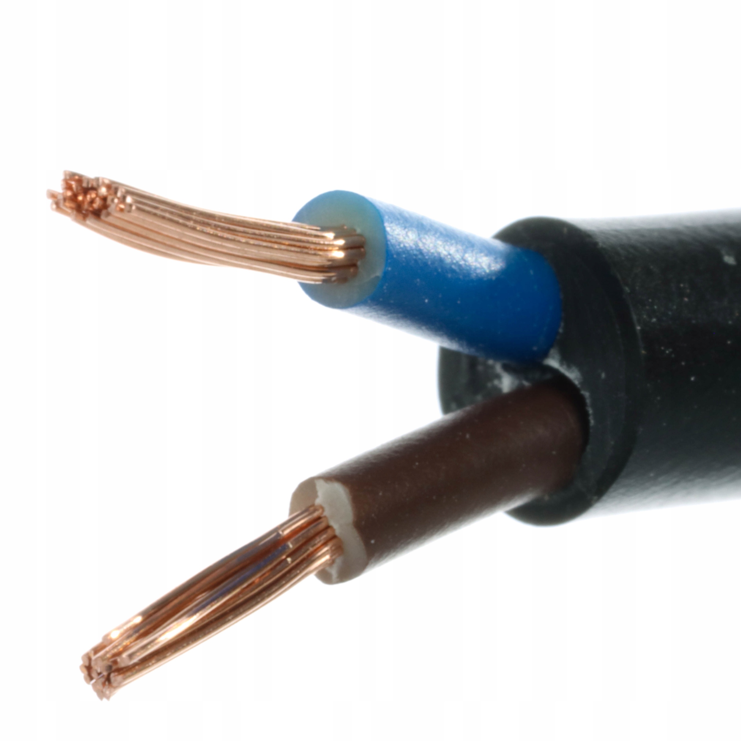 Elektrický kábel okrúhly, flexibilný (lano), inštalácia OMY Digma 2 x 0,75