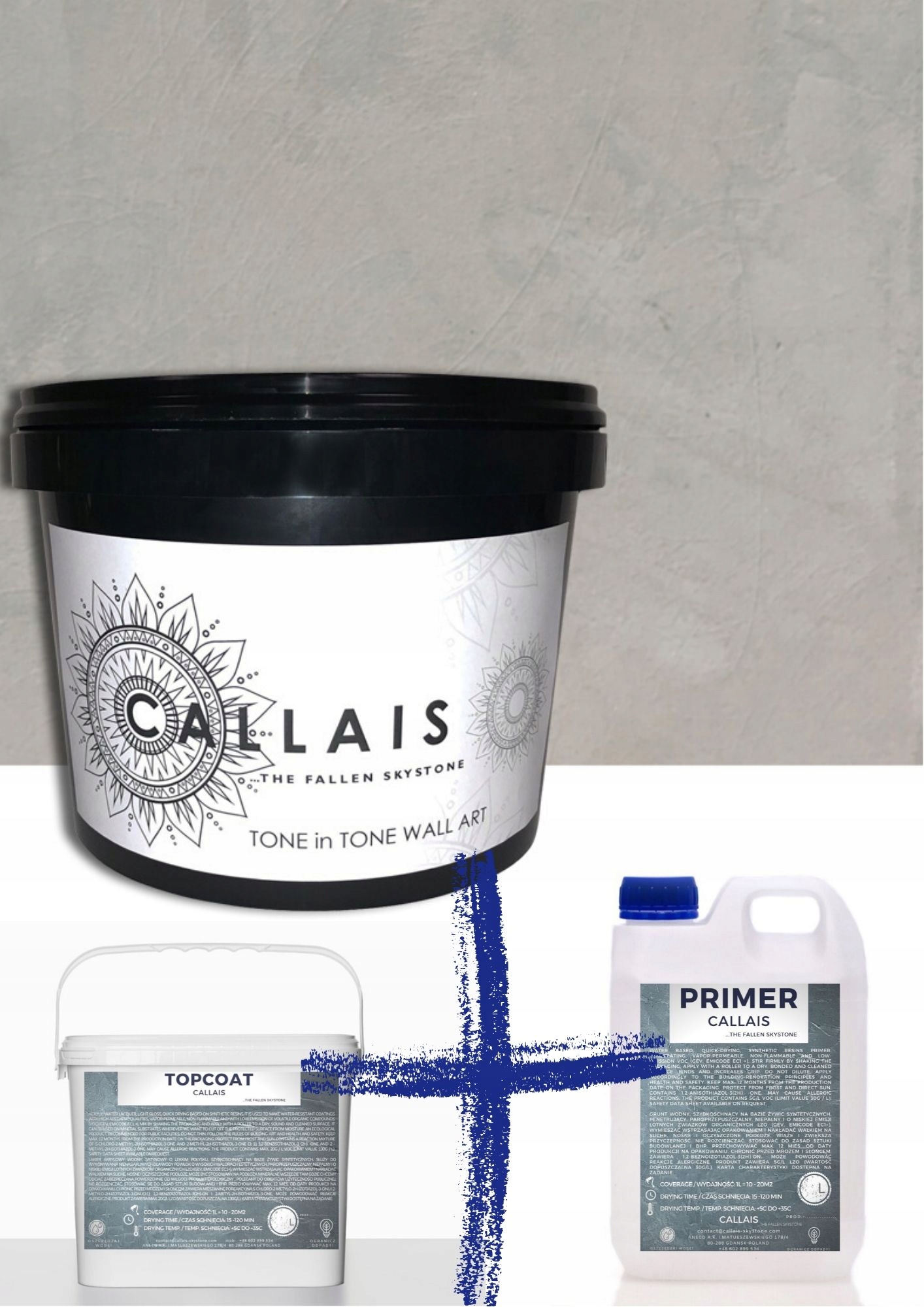 CALLAIS BETON5L omietka 8 kg
