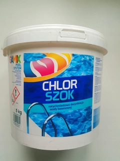 Chlór šok chémia bazén GAMIX 5KG