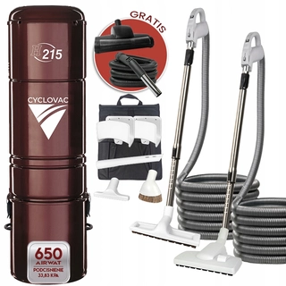 Centrálny vysávač -  Cyclovac H215 2 Optima Max 9m Cleaning Mets