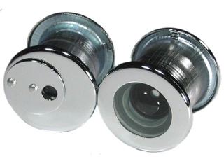 Cyklopean divák pre dvere 35-60 mm otvor Fi35mm Chrome