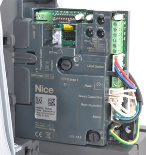 ROA40 NICE ROX600 ROX1000 R10 Ovládací panel