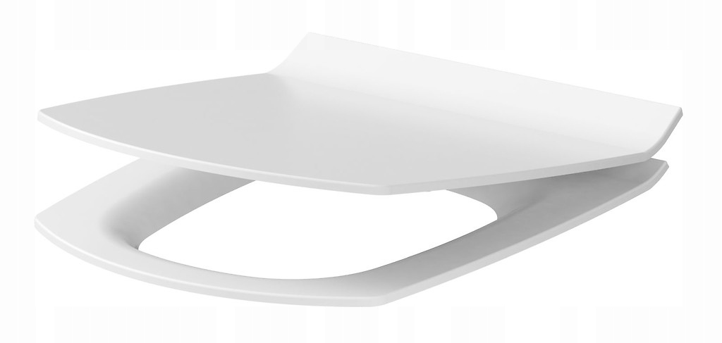 WC sedadlo Cersanit Carina, biely duroplast