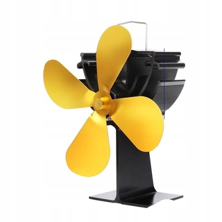 Ventilátor tichého krbu, tepelný výkon