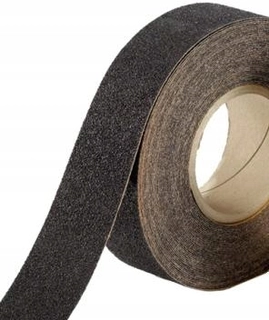 Čierna non -slip páska odolná voči schodom