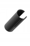 Závesy, pánty -  Čierne matné čiapky pre PVC Hinges Ø20mm