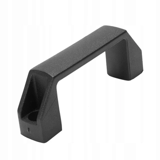 Kľučka dverí - Čierna 90 mm 8,9 cm dierová rozstupová skrinka s Create